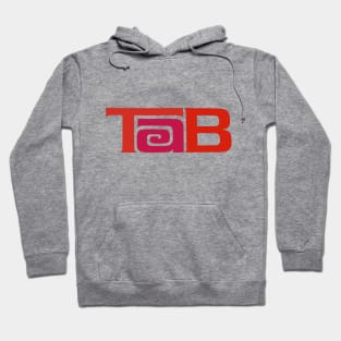 Tab Cola Logo 1960s 1970s Hoodie